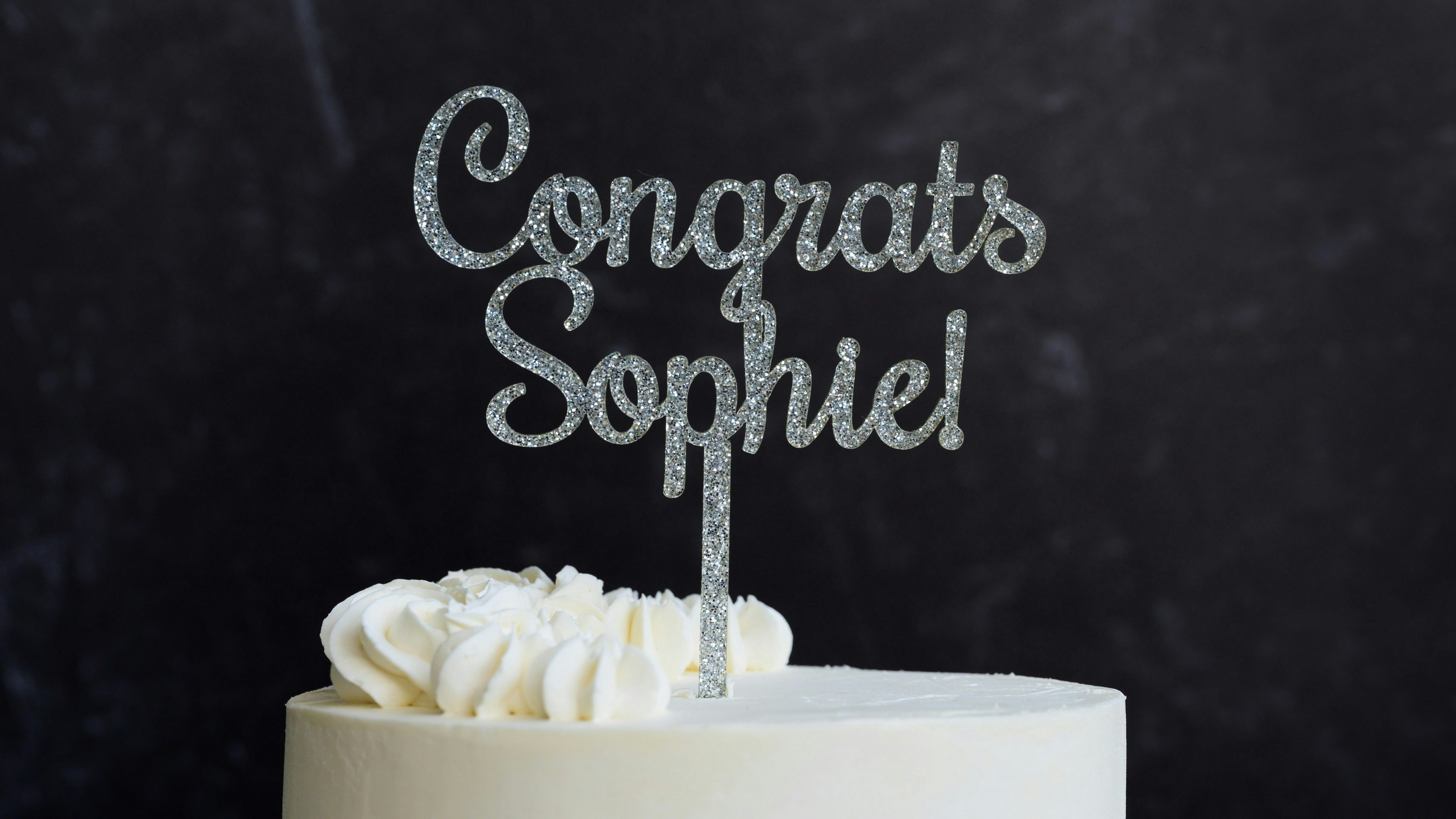 Cake Topper SVG Generator 🎂&nbsp;and Thicker Connected Text 💪