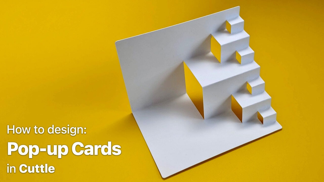 Cuttle Virtual Workshop Thursday 🧑‍🏫, Pop-up Cards tutorial 🎥, Paste into Origami Simulator 🦢, and more