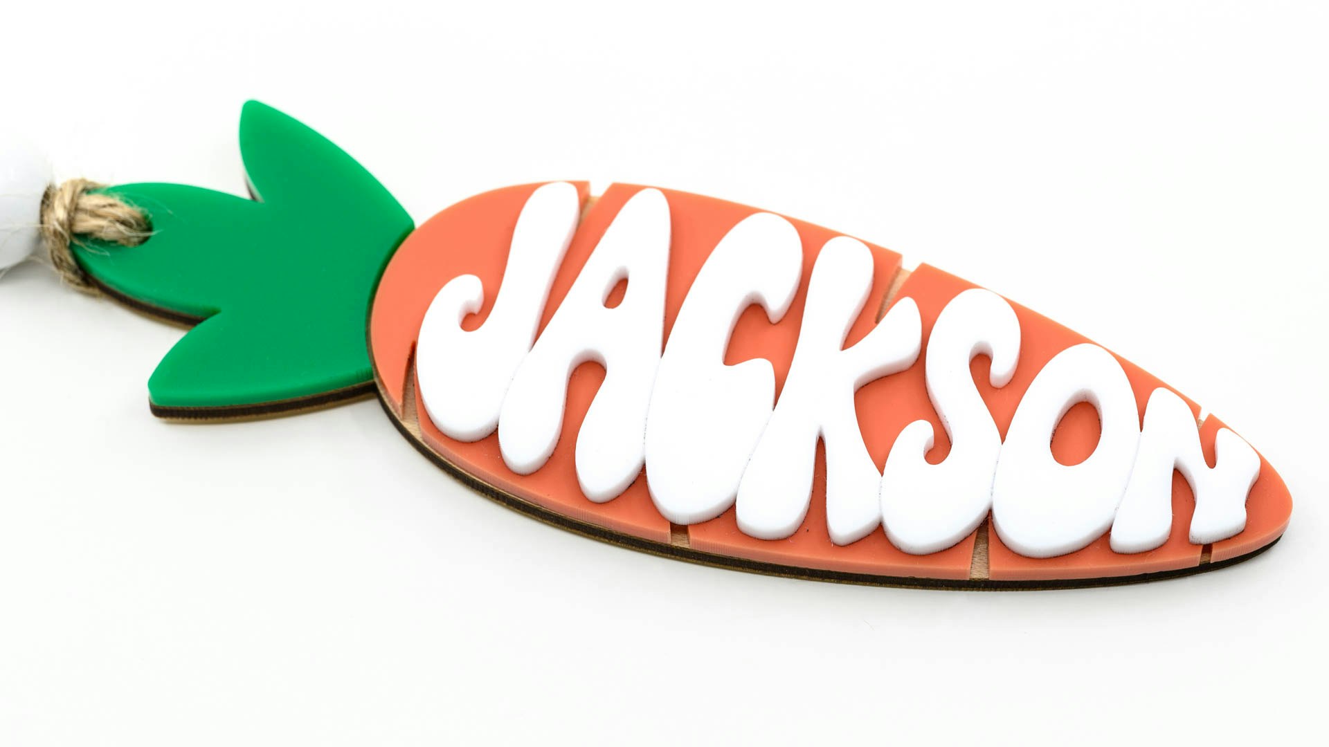 Easter Carrot Name Tags - SVG Generator 🥕