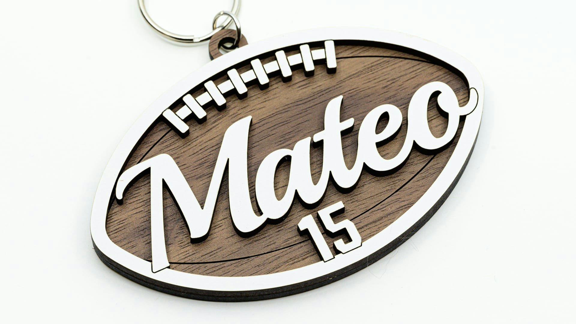 Football Bag Tag - SVG Generator 🏈