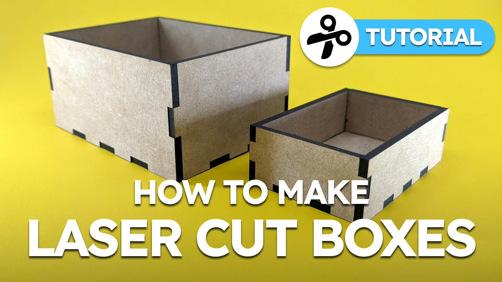 How to Make Laser Cut Boxes in Cuttle 🎥📦