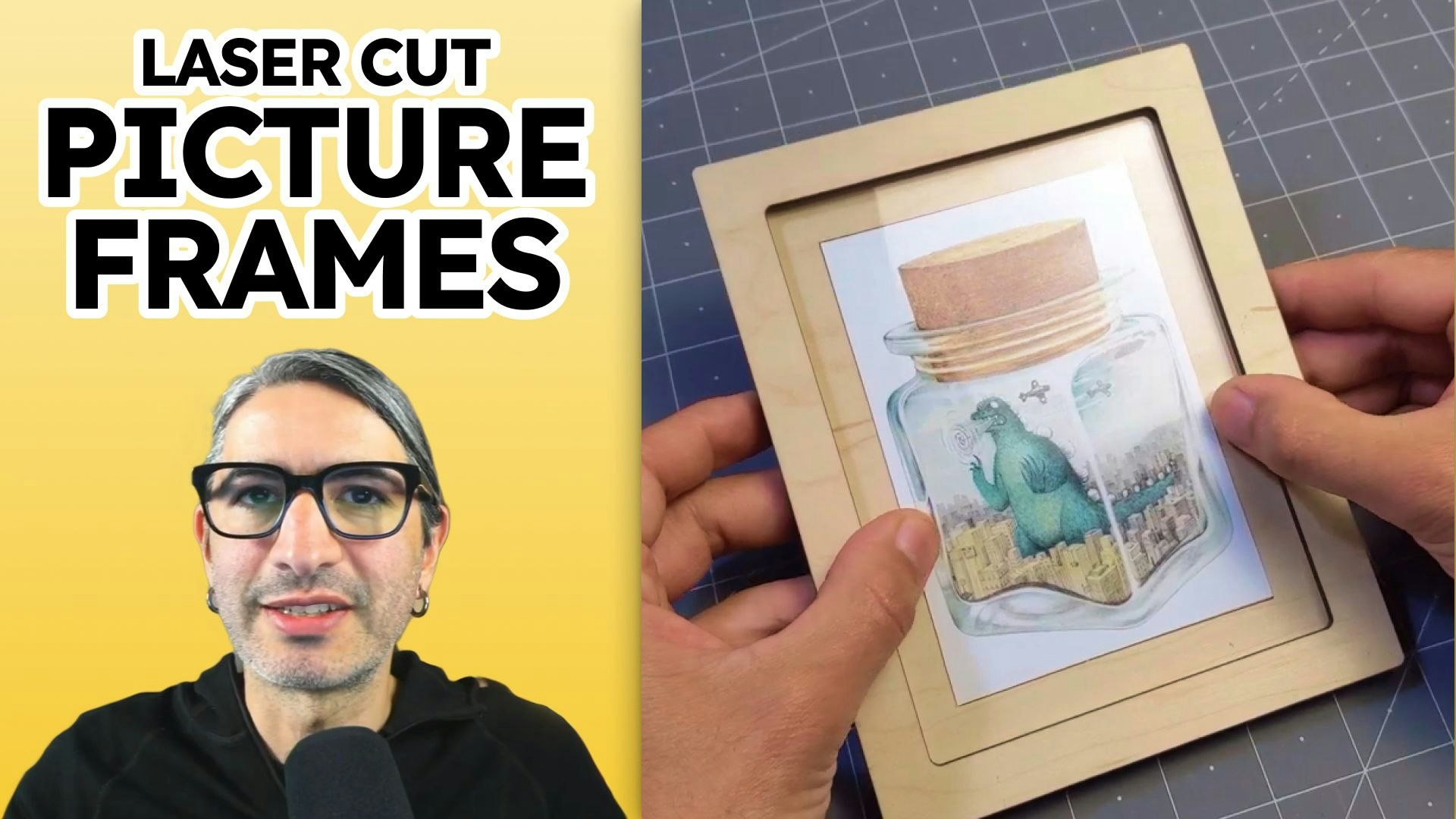 Laser Cut Picture Frame Generator 🖼️&nbsp;and Cuttle Q&A videos 🙋
