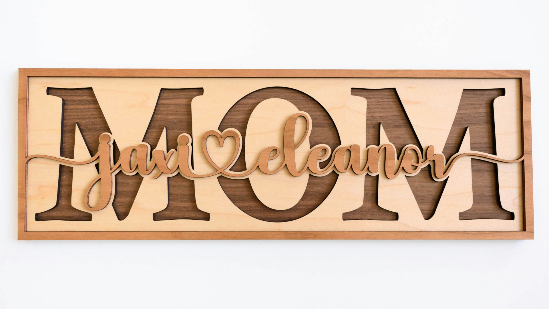 Mother’s Day Sign with Kids’ Names - SVG Generator