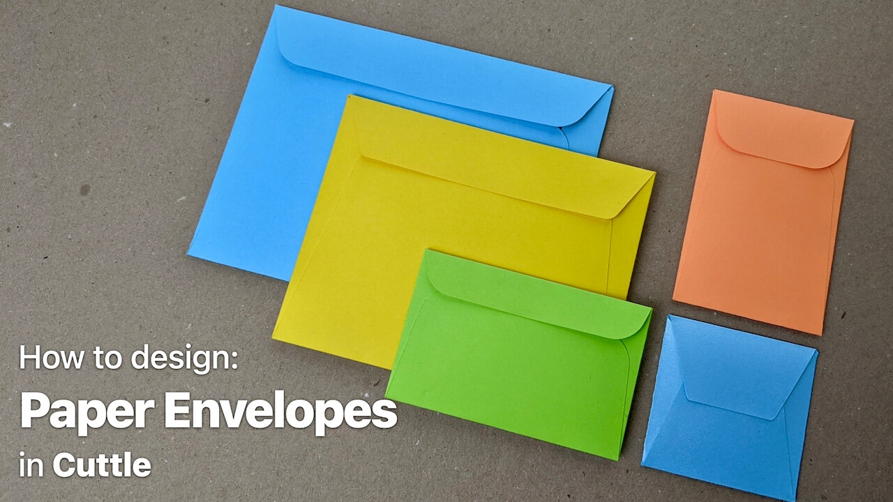 New Cuttle tutorial: Envelope generator 💌, plus better resizing controls