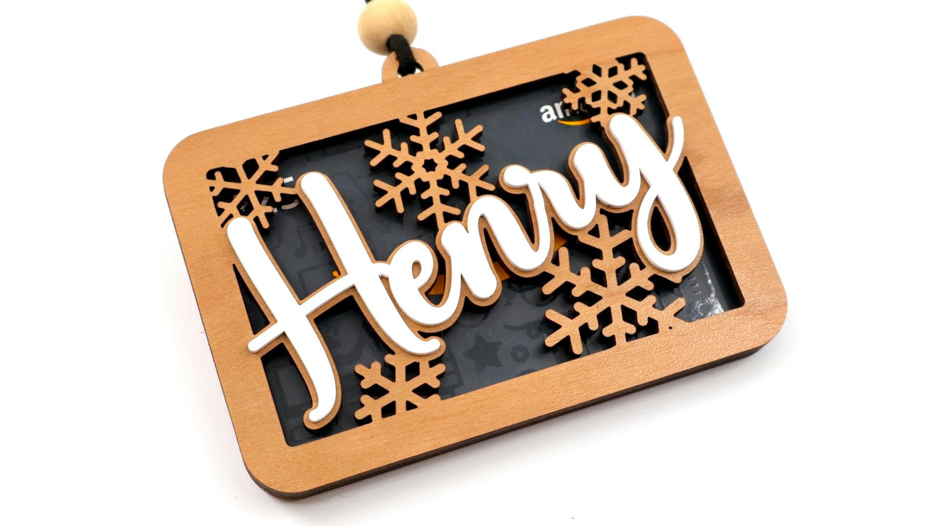 Personalized Gift Card Ornament 