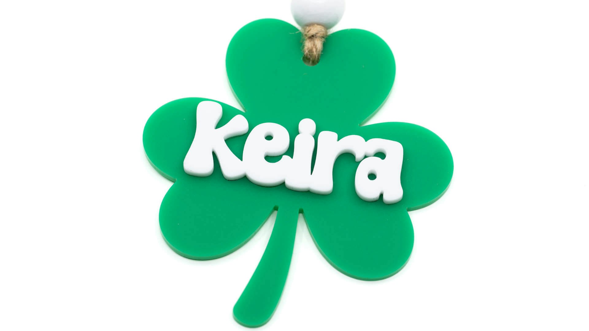 Shamrock Name Tag ☘️