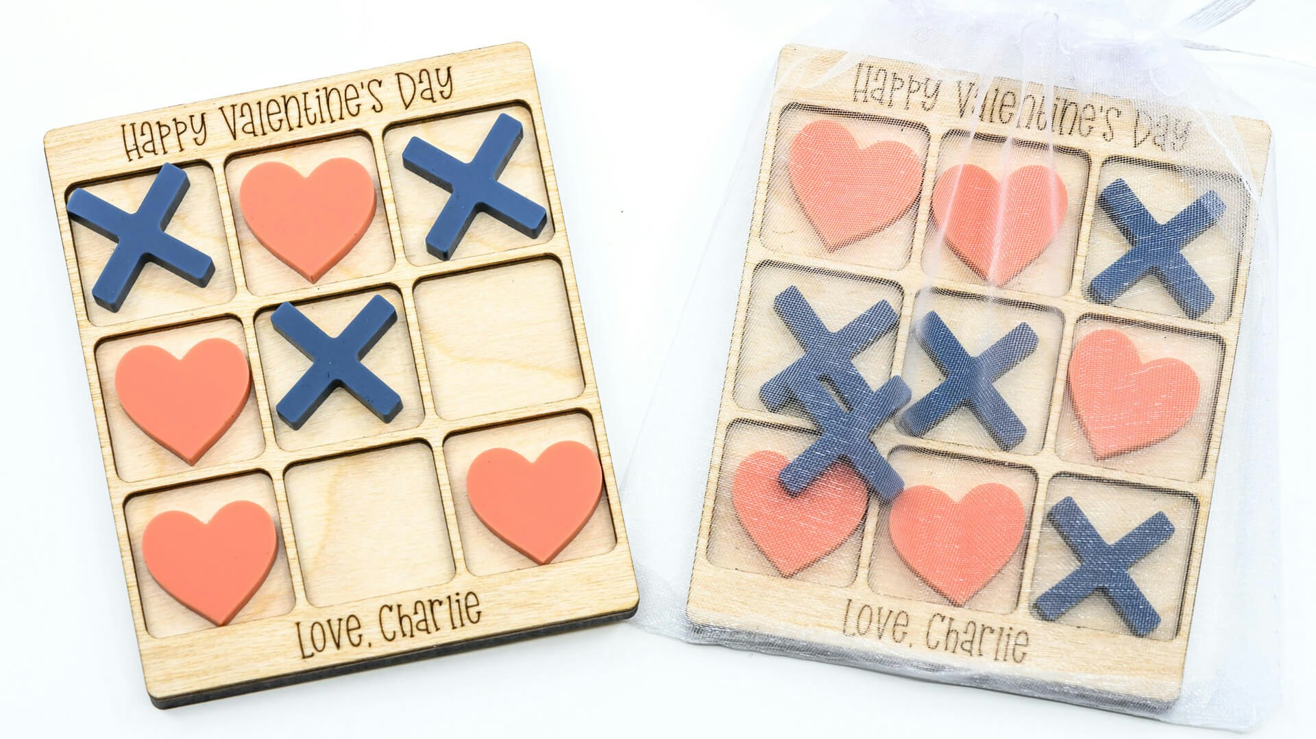 Tic Tac Toe - Valentine’s Day Class Gift - SVG Generator