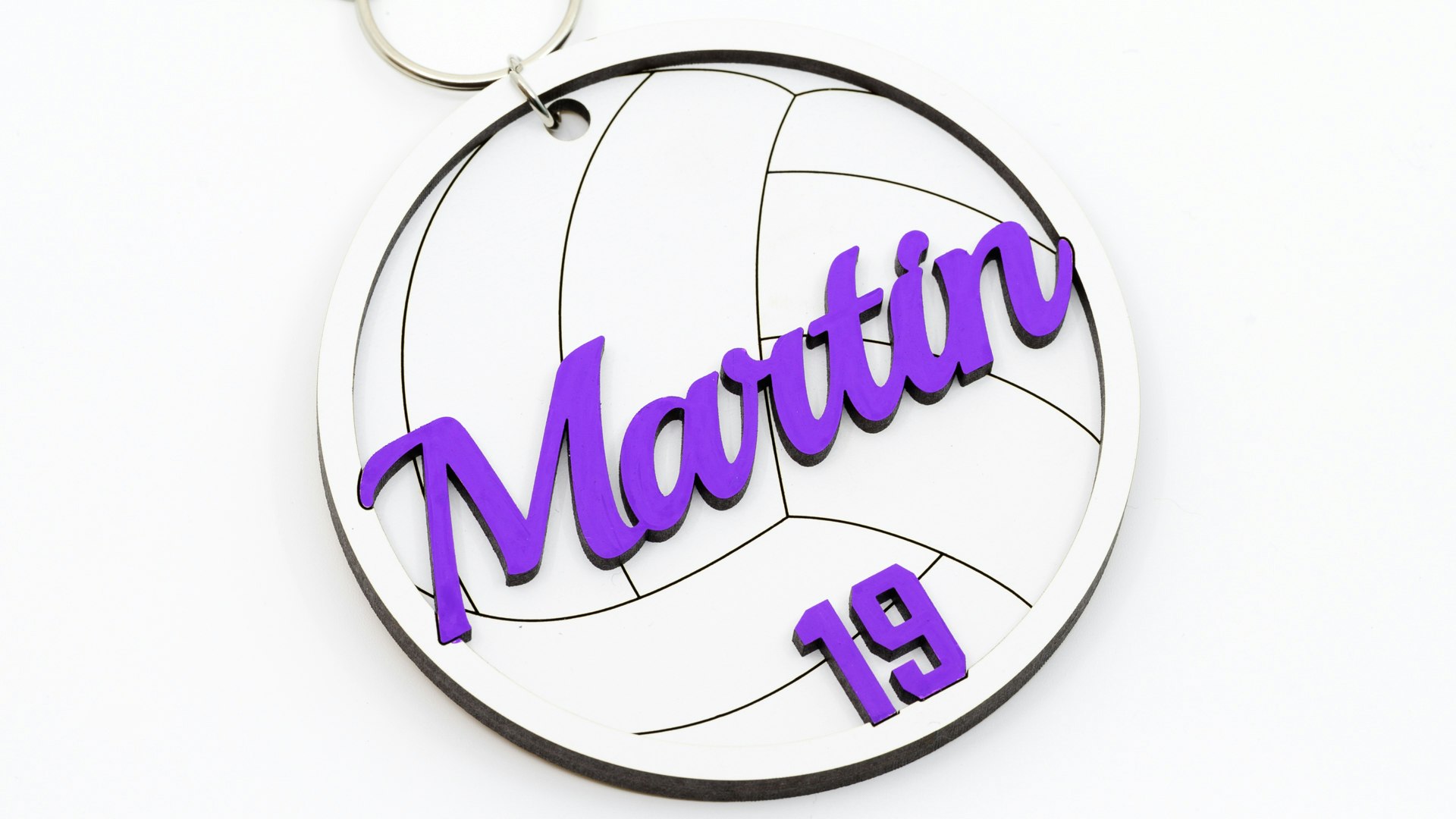 Volleyball and Basketball Bag Tags 🏐🏀